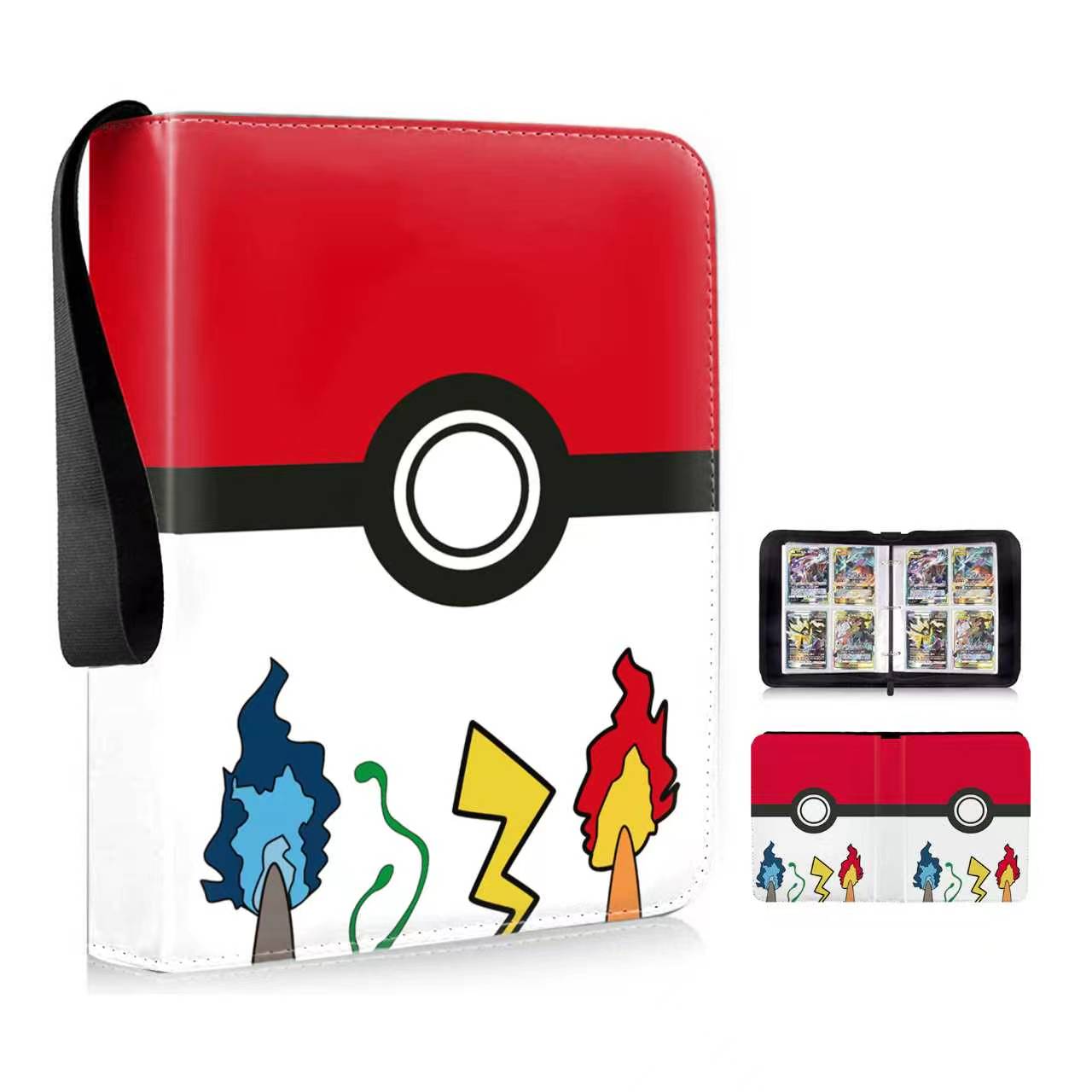 Pokemon Binder Card - AUF LAGER-- 400 STÜCK Album-Ordner Fotokarten