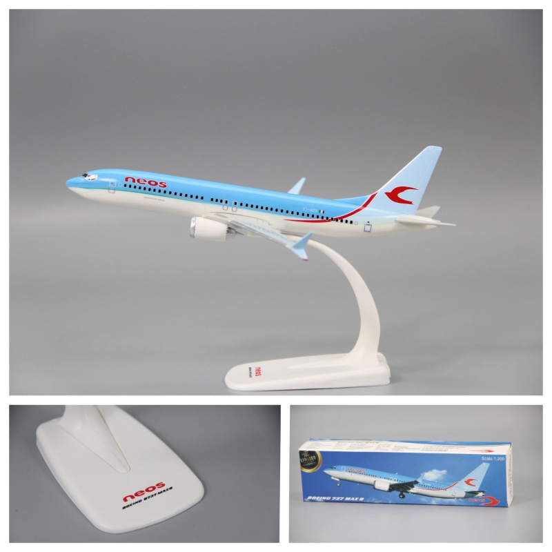 1:200 Maßstab B737 MAX8 Neos A – Model Airplane Plastic Bewertung und Preis